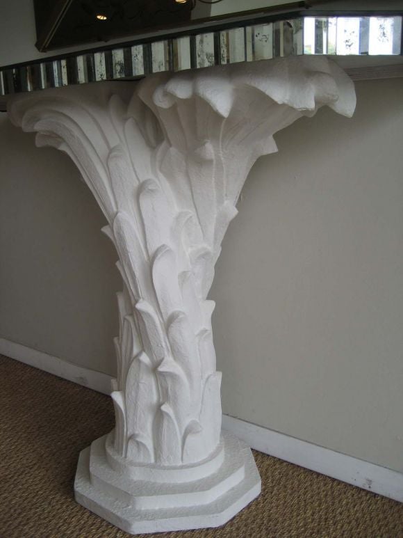 Palm tree console .