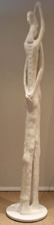 Architectural  8 Ft  5" Giacometti Inspired Sculpture.