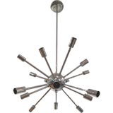 VINTAGE 16 ARM SPUTNIK CHANDELIERS