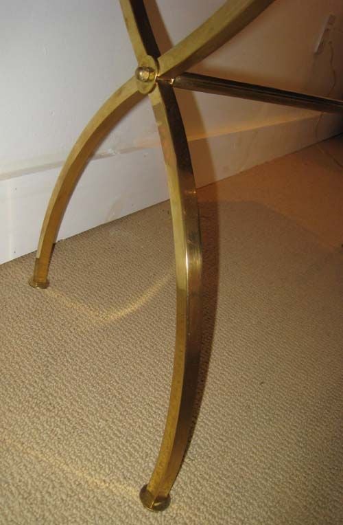 Glass 1950s FRENCH WRITING TABLE DESK /VANITY