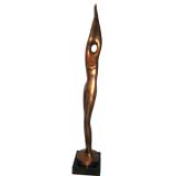 MODERN BRONZE SCULPTURE FROM CUBAN MASTER SCULPTOR TONY LOPEZ