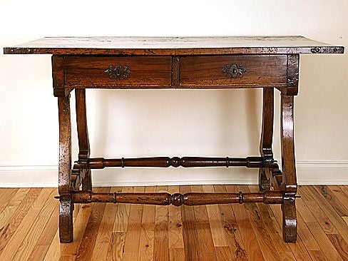 Portuguese Baroque Trestle Desk