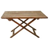 Antique Spanish/French Pine Folding Table