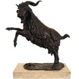 Italian Bronze Goat