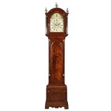 Antique George III Mahogany Long Case Clock by M. Ball. C 1790