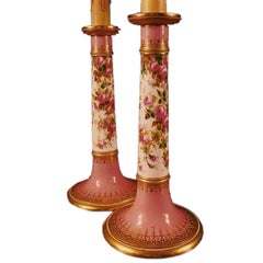 Pair Copeland Lamps.  Late 19th Century.