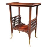 American Victorian mahogany table. Circa 1890