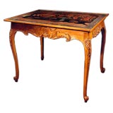 Louis XV Carved and Painted Table. French 1740