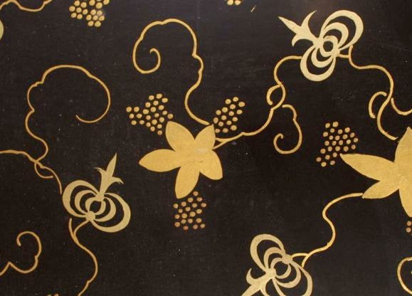 Chinese 8 Fold Lacquer Screen. Early 19th Century 1
