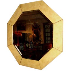 Karl Springer Style 45" Octagonal Mirror.C1970