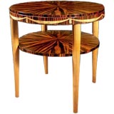 Art Deco Corromandel Wood Occasional Table. Circa 1925