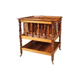 Late Regency Mahogany Canterbury