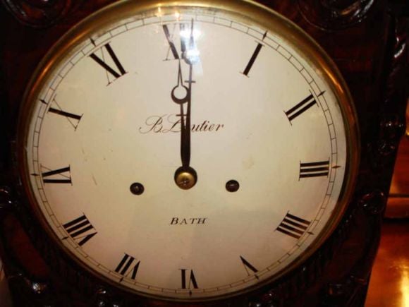 Wm.IV Brass Inlaid Mahogany Bracket Clock. C 1820 1