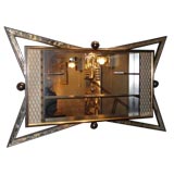 A "50s" Atomic Style Mirror. American