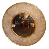 A Large "60s" Neoclassical Round Mirror .