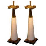 A pair of American Stiffel 1960s Lamps.