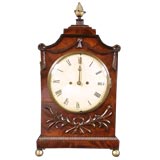 Regency Mahogany Bracket Clock. Circa 1830