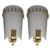 PAIR Small Sconces by Brusotti.