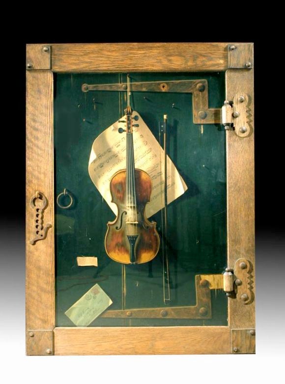 A rare chromolithograph after 