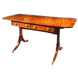 Regency Mahogany Sofa Table. English C 1800
