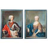 Portraits of Karl & Maria Wittelsbach,  Mid 18th C.
