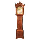 Antique George III Mahogany tall case clock