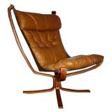Wonderful 60's Falcon Sling Chair by Russell.