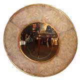 A Large "60s" Neoclassical Round Mirror .