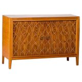 Vintage Booth/Russel 50's Inlaid Cabinet.Circa 1952