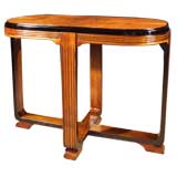 American Oval Art Deco Occassional Table. C1940