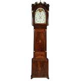 Antique George III Mahogany Long-Case Clock by LOWE. C 1800