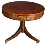 Regency Rosewood Drum Table. Circa 1810