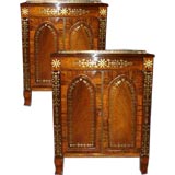 PAIR Regency Rosewood Cabinets. Circa 1820