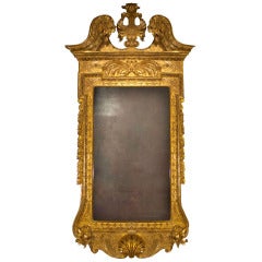 George II Carved and Gilt Wall Mirror, circa 1730