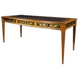 Russian Eglomise Mounted Writing Table.