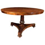 Late Regency Rosewood Center / Dining  Table. C 1825
