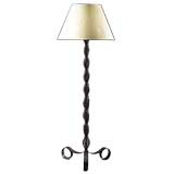 Vintage Wrought Iron Standing Lamp. Circa 1930