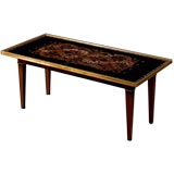 Jules Lelue Coffee Table. French C 1930's