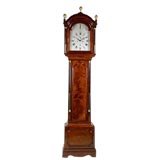 George III Mahogany Long Case Clock