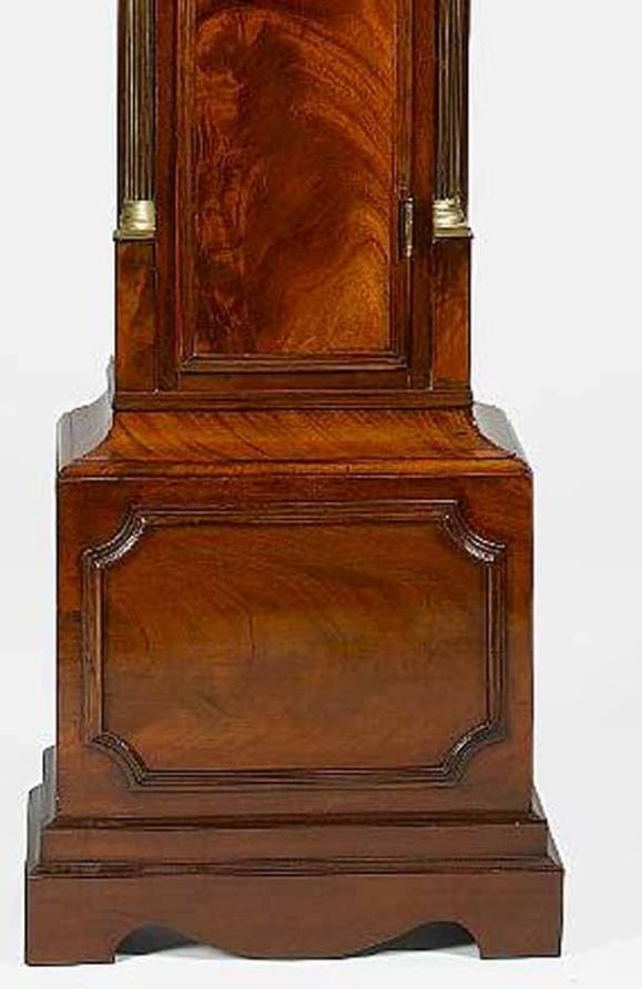 18th Century and Earlier George III Mahogany Long Case Clock
