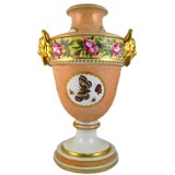 Antique RARE Coalport "Butterflies" Vase c. 1810
