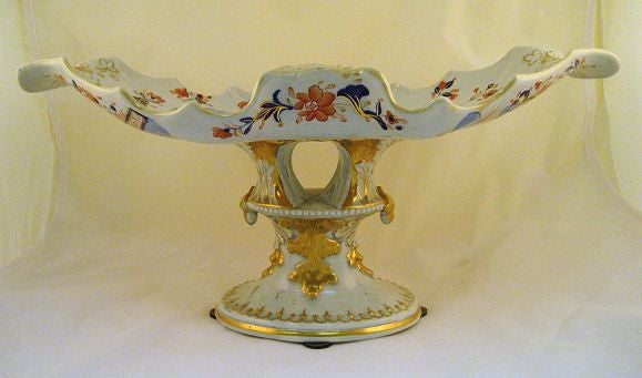 Mason's Ironstone Shaped Raised Comport, c. 1820