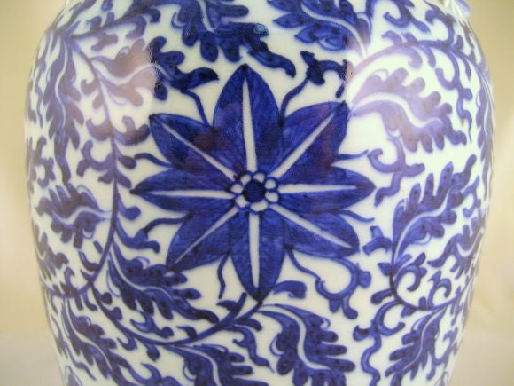 PAIR of Chinese Porcelain Vases in Cantonese Style, c. 1860