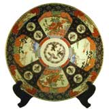 18" Diameter Japanese Porcelain Charger, c. 1870