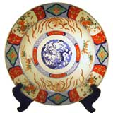 18" Diameter Japanese Porcelain Charger, c. 1870