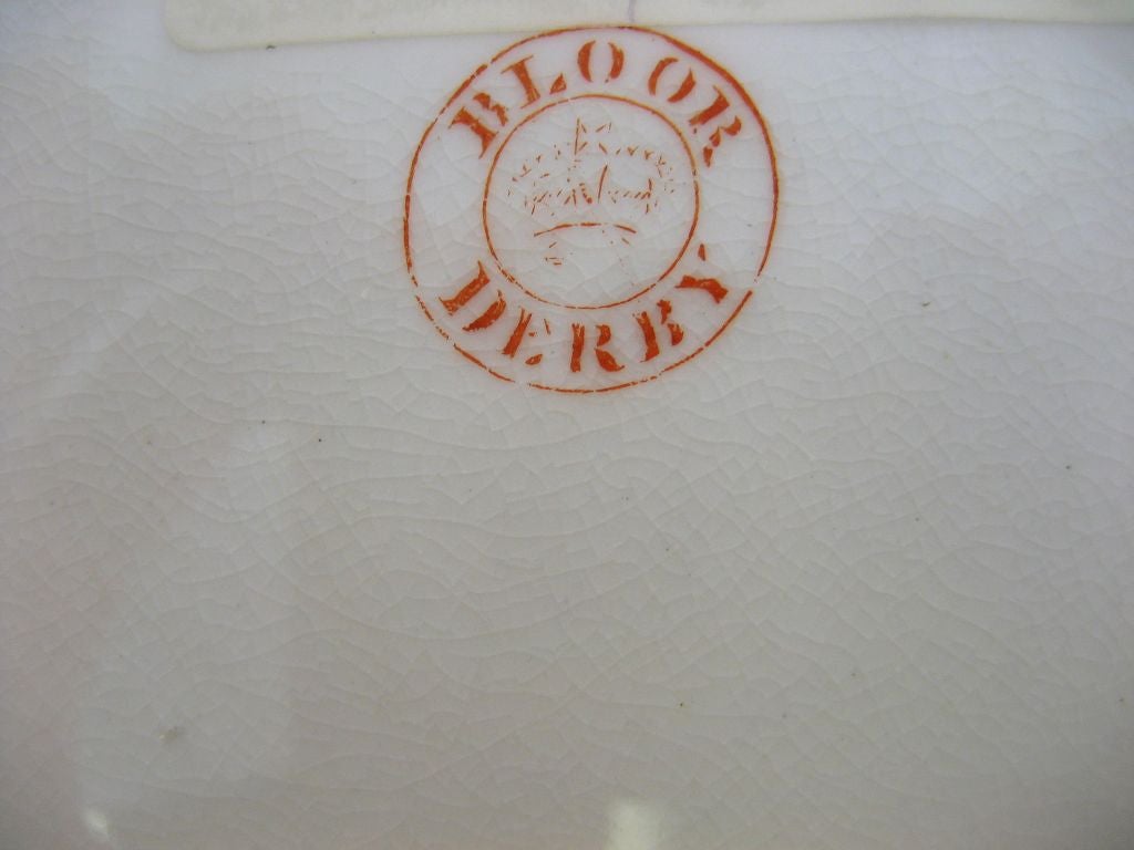 Bloor-Derby Porcelain Fruit Cooler, Liner, & Cover, c. 1825 For Sale 3