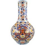 Fukugawa Imari Bottleneck Vase, c. 1870