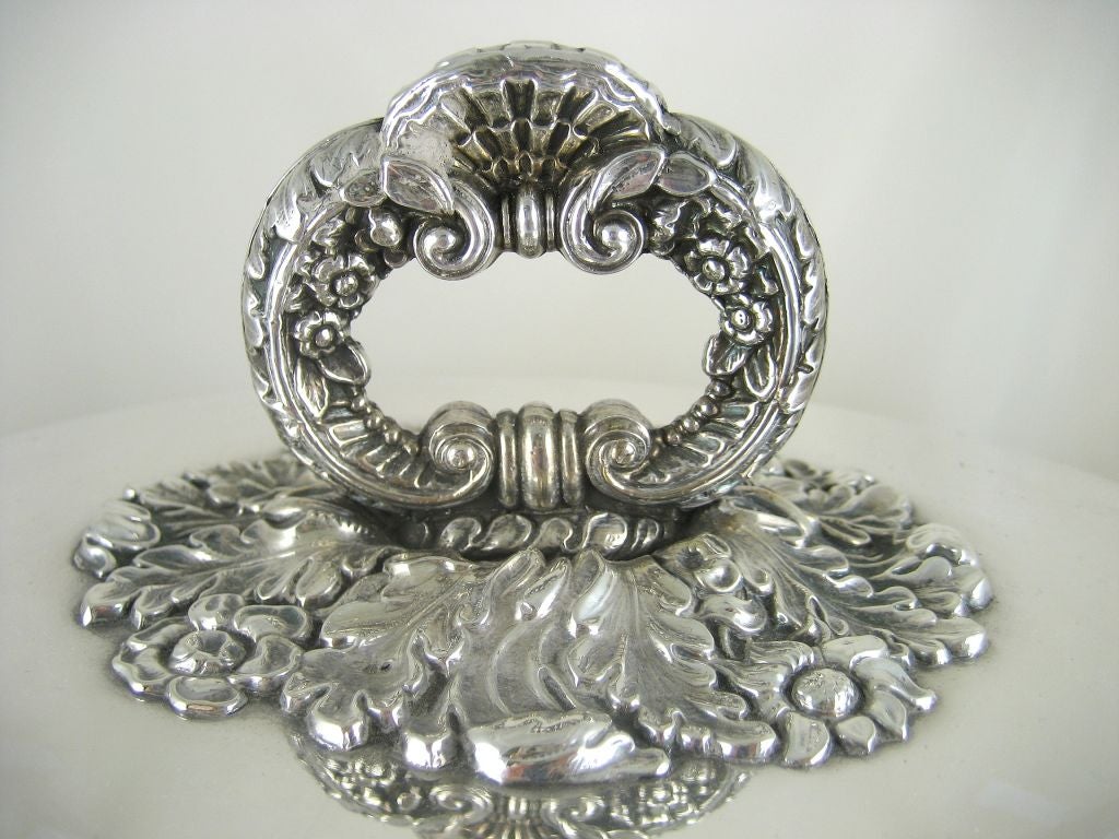 English Regency Period Silver-Plate Covered Vegetable Dish, c. 1820