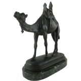 Antique "Camel" (Dromedary) Bronze Sculpture by Antoine-Louis Barye