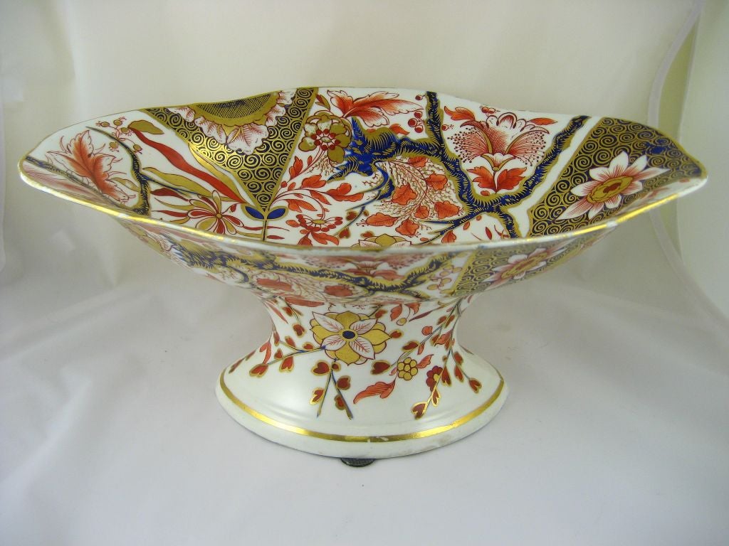 Early 19th Century Derby Japan Pattern Comport